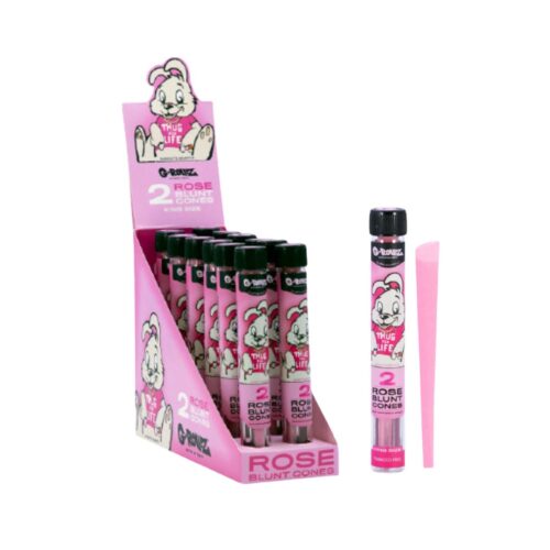 Cono Blunt G-ROLZZ Petalo de Rosa Tubo de 2 unidades listas para Rellenar