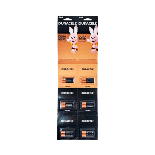 Pila Alcalina Duracell AAA Blister de 12 unidades