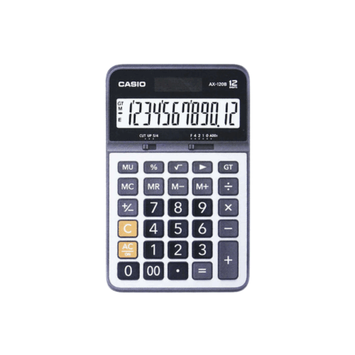 Calculadora Casio AX-120B-W-DC
