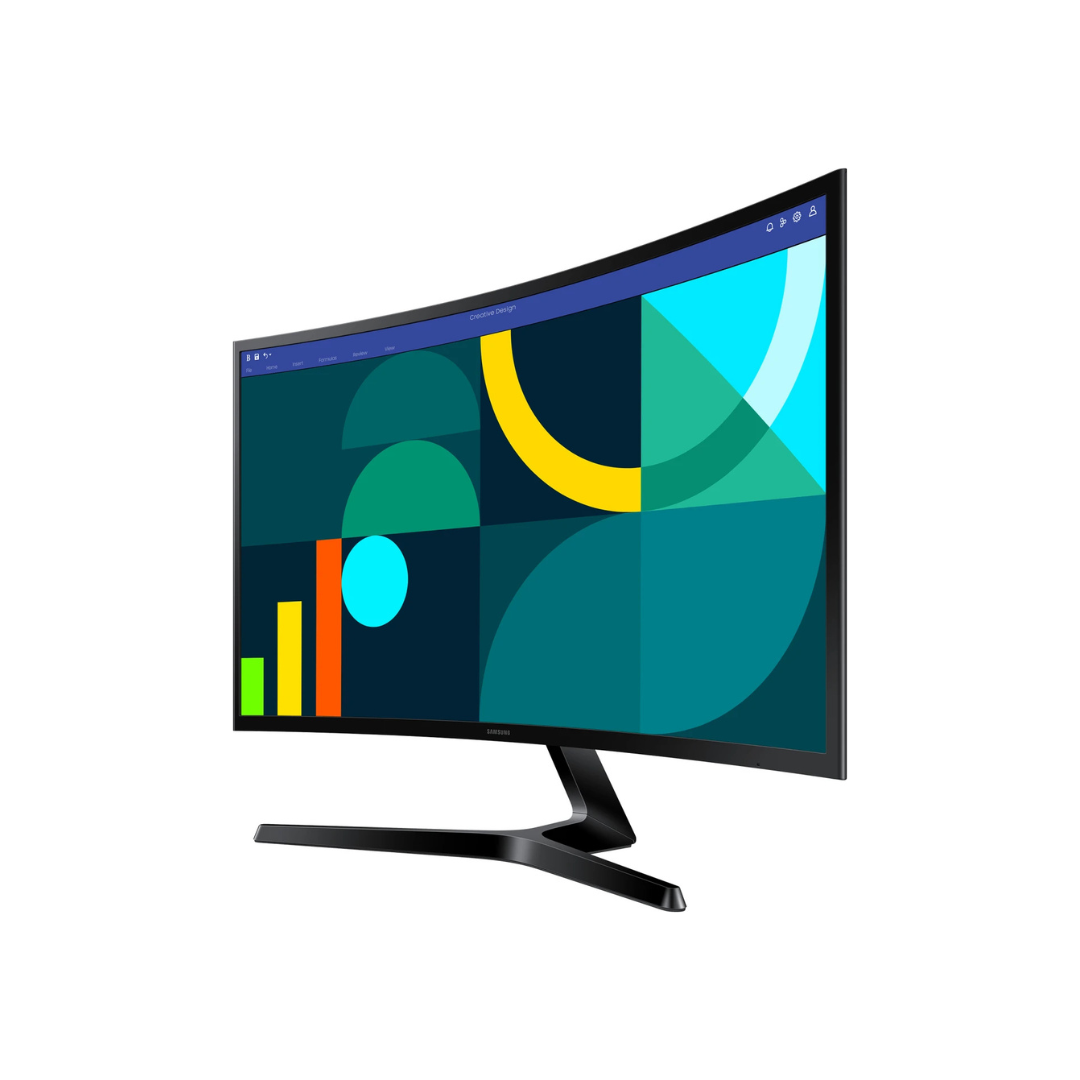 Monitor Samsung 27" Curvo S36gd - 1920 X 1080 - Hdmi / Vga - 100hz - Imagen 3